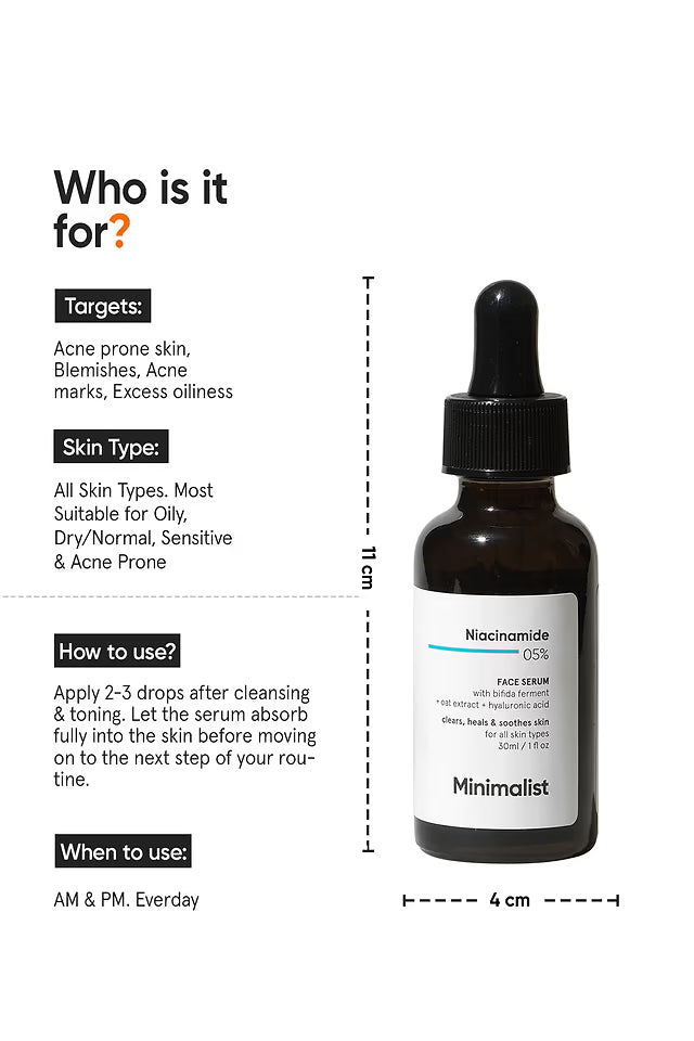 Minimalist 5% Niacinamide Face Serum 30 MILLI_LITRE