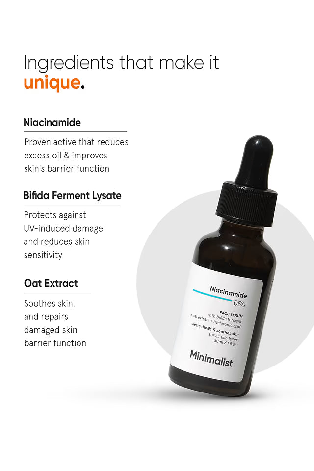 Minimalist 5% Niacinamide Face Serum 30 MILLI_LITRE