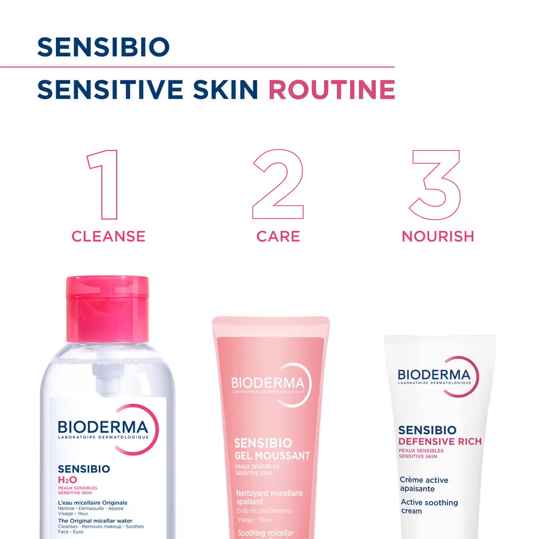 Bioderma Sensibio Moussant Gel 45 MILLI_LITRE