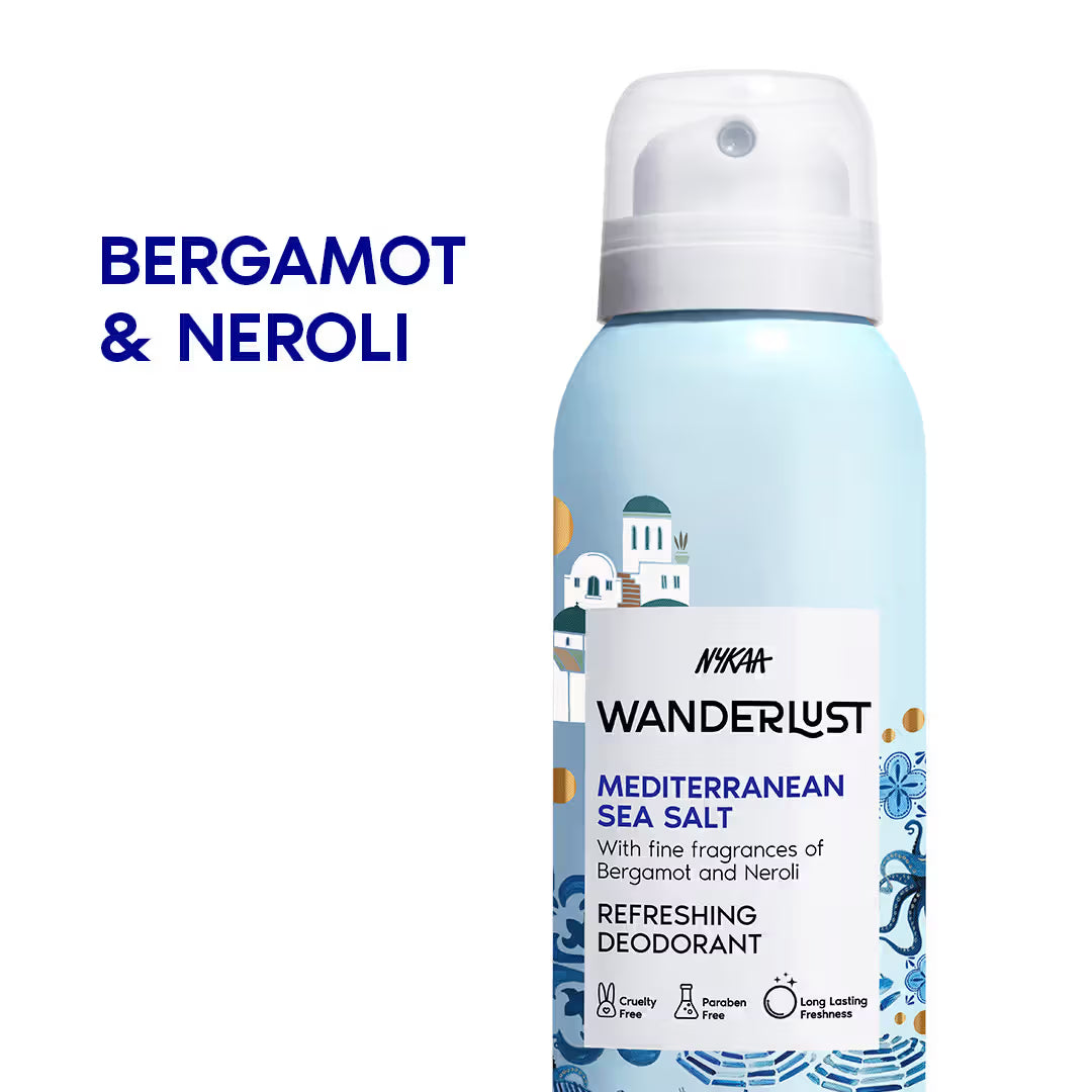 Nykaa Wanderlust Mediterranean Sea Salt Deodorant 150 MILLI_LITRE