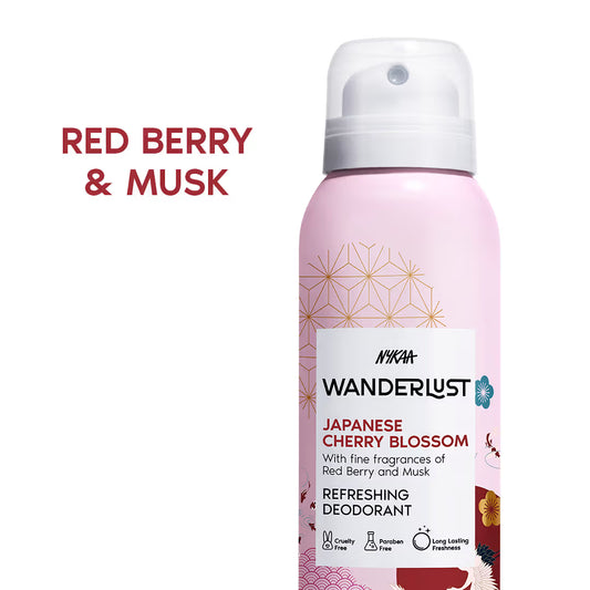 Nykaa Wanderlust Japanese Cherry Blossom Deodorant 150 MILLI_LITRE