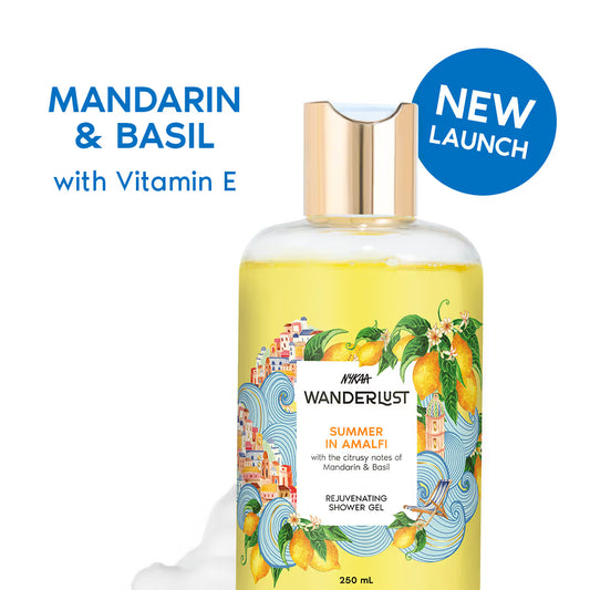 Nykaa Wanderlust SUMMER IN AMALFI REJUVENATING SHOWER GEL - 250ML