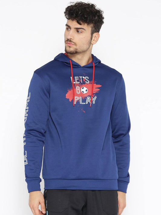 Alcis Men Navy Blue Printed Jackets ECJBMSH0011-S
