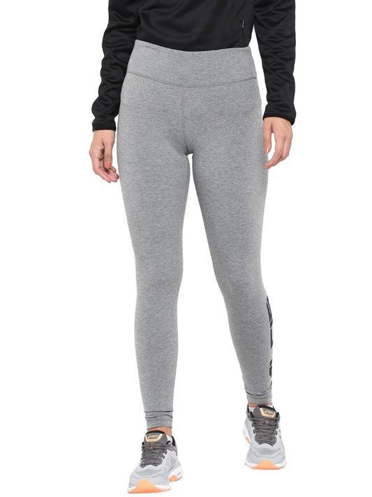 Alcis Women Solid Grey Tights
