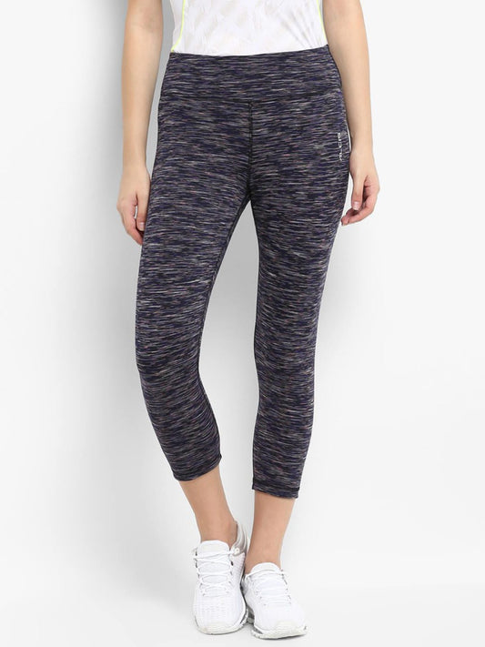 Alcis Women Solid Blue Capri
