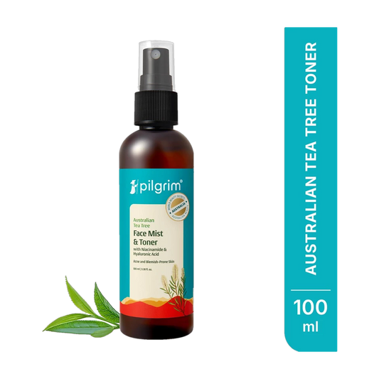 Pilgrim Tea Tree Purifying Alcohol-Free Face Toner To Cleanse, Refine & Tighten Pores Men Women 100 MILLI_LITRE