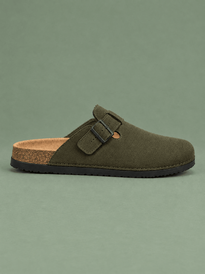 EVERGREEN BLISS - Daily Aesthetic Suede Clogs - Volton - 