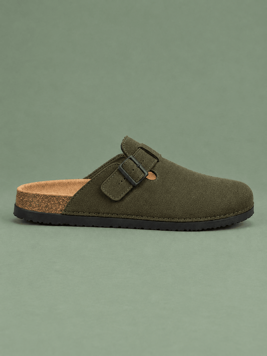 EVERGREEN BLISS - Daily Aesthetic Suede Clogs - Volton - 