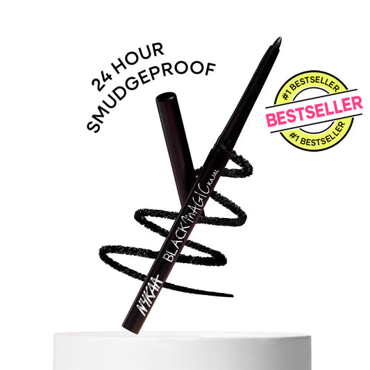NYKAA mAGIC 24 LONG STAY KAJAL - Black 0.3 GRAM