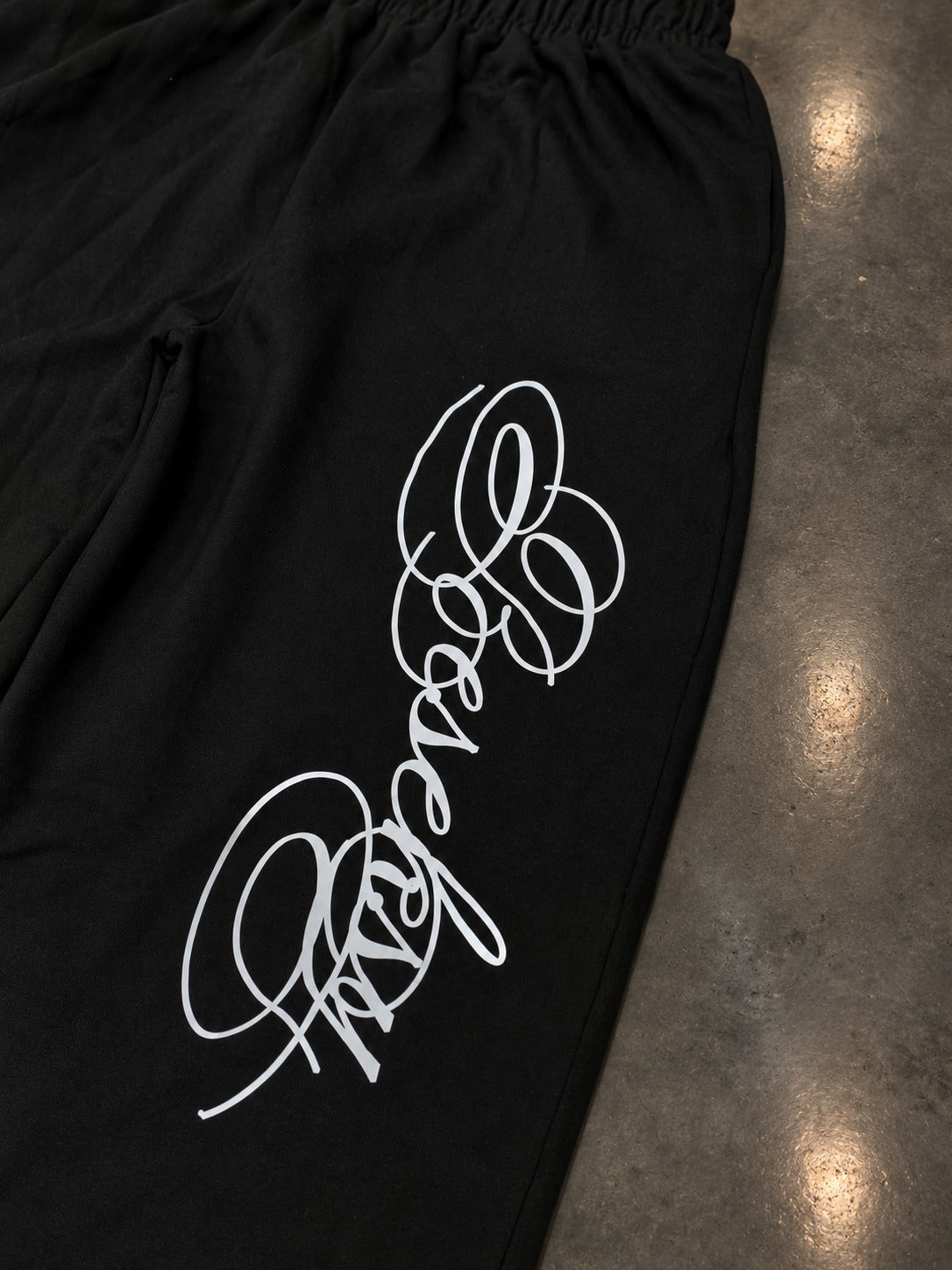 Scriptline Black Baggy Pants
