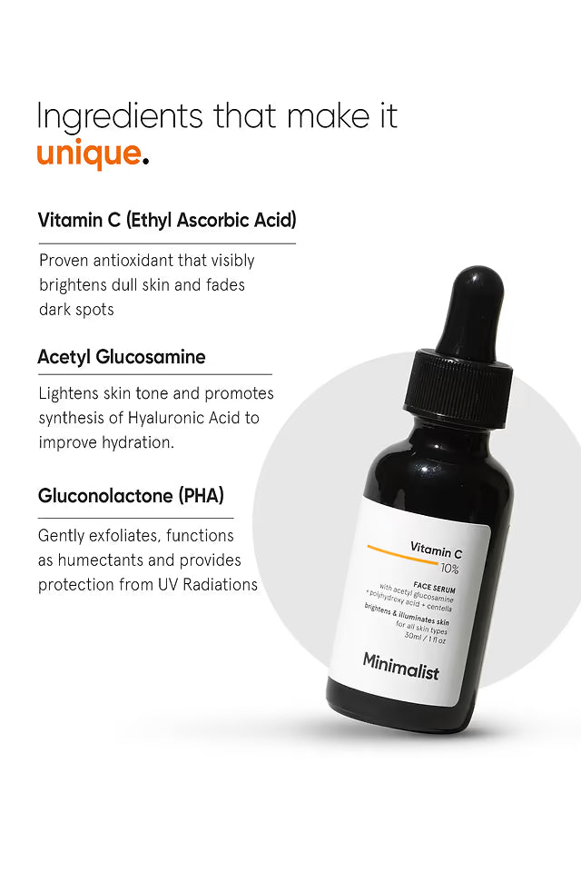 Minimalist 10% Vitamin C Face Serum 30 MILLI_LITRE