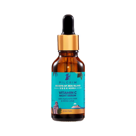 Pilgrim Hyaluronic Acid & White Lotus Vitamin C Night Serum 30 MILLI_LITRE