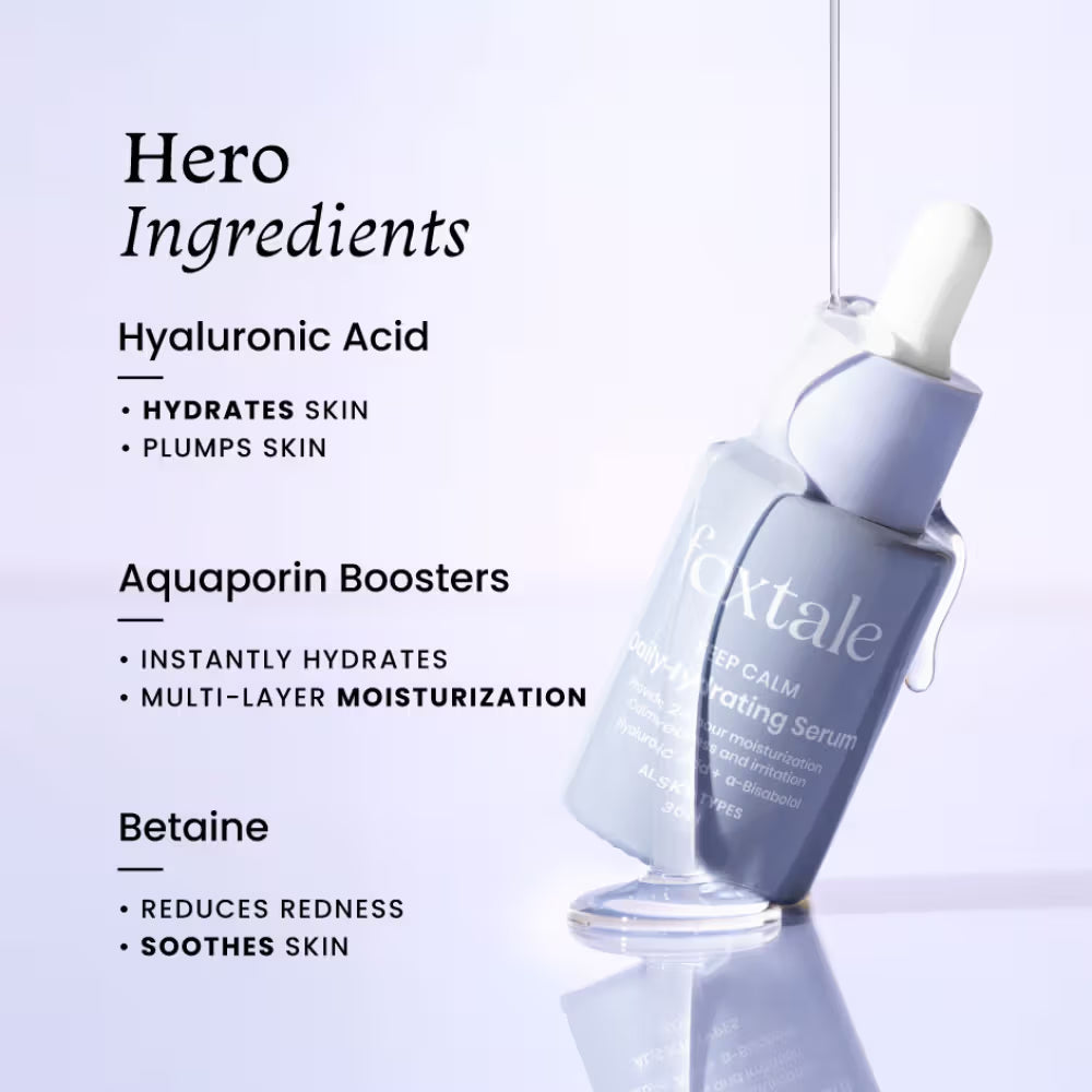 Foxtale Daily Hydrating Serum 1 PIECE