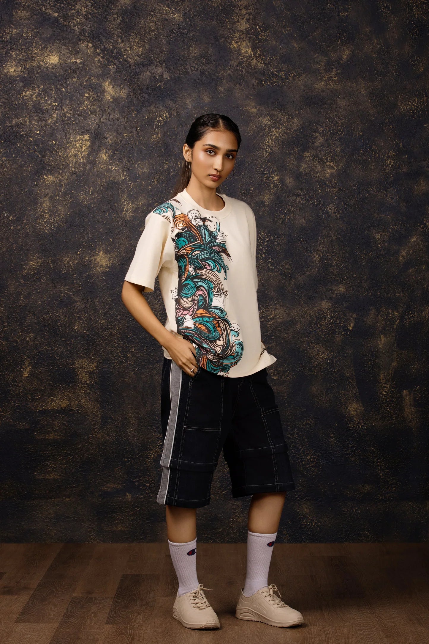 Forest Fur Oversized T-shirt