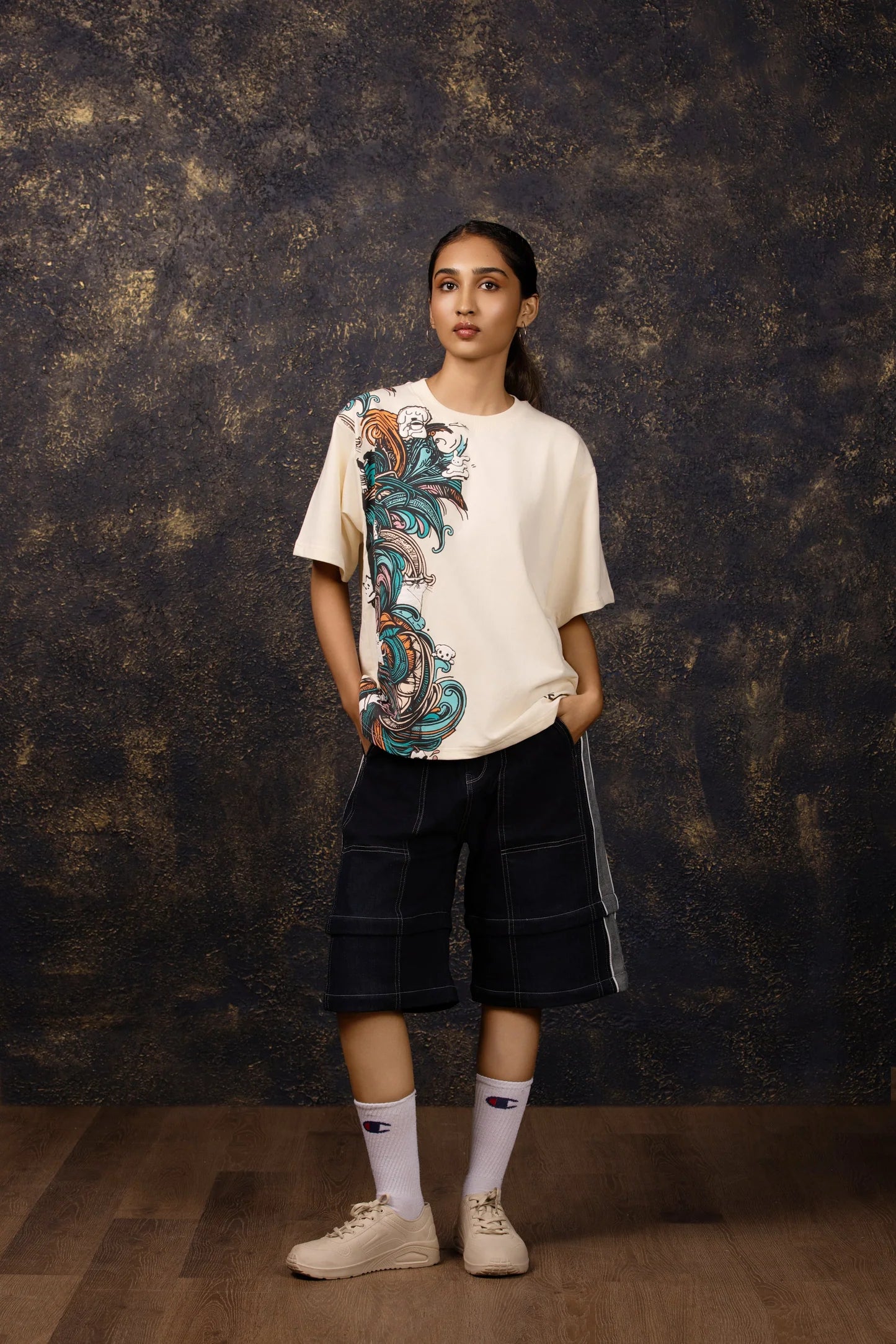 Forest Fur Oversized T-shirt