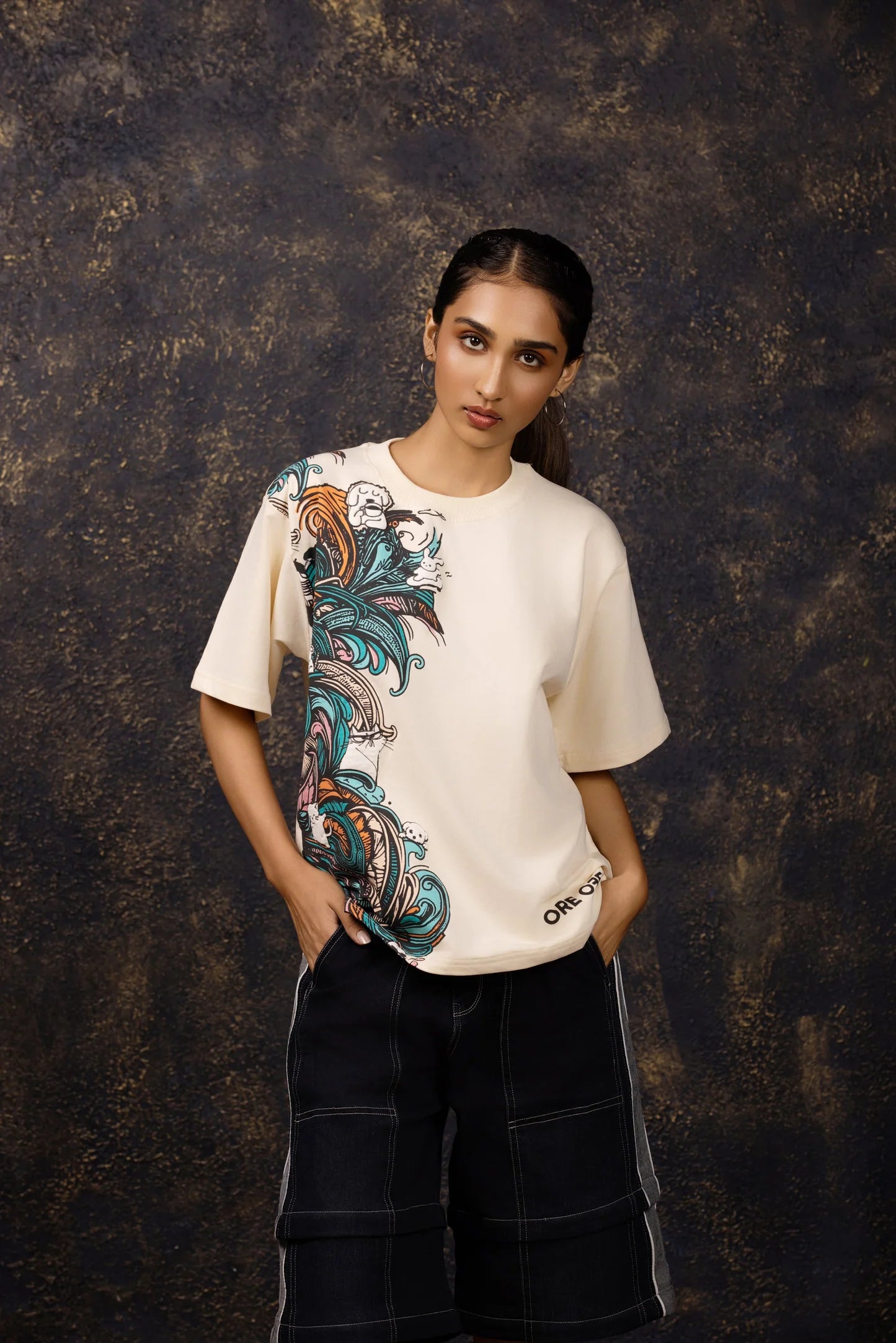 Forest Fur Oversized T-shirt