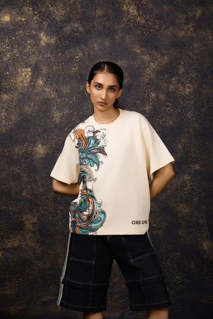 Forest Fur Oversized T-shirt