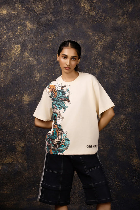 Forest Fur Oversized T-shirt