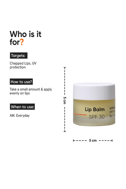 Minimalist Spf 30 Ceramides & Hyaluronic Acid Lip Balm 8 GRAM