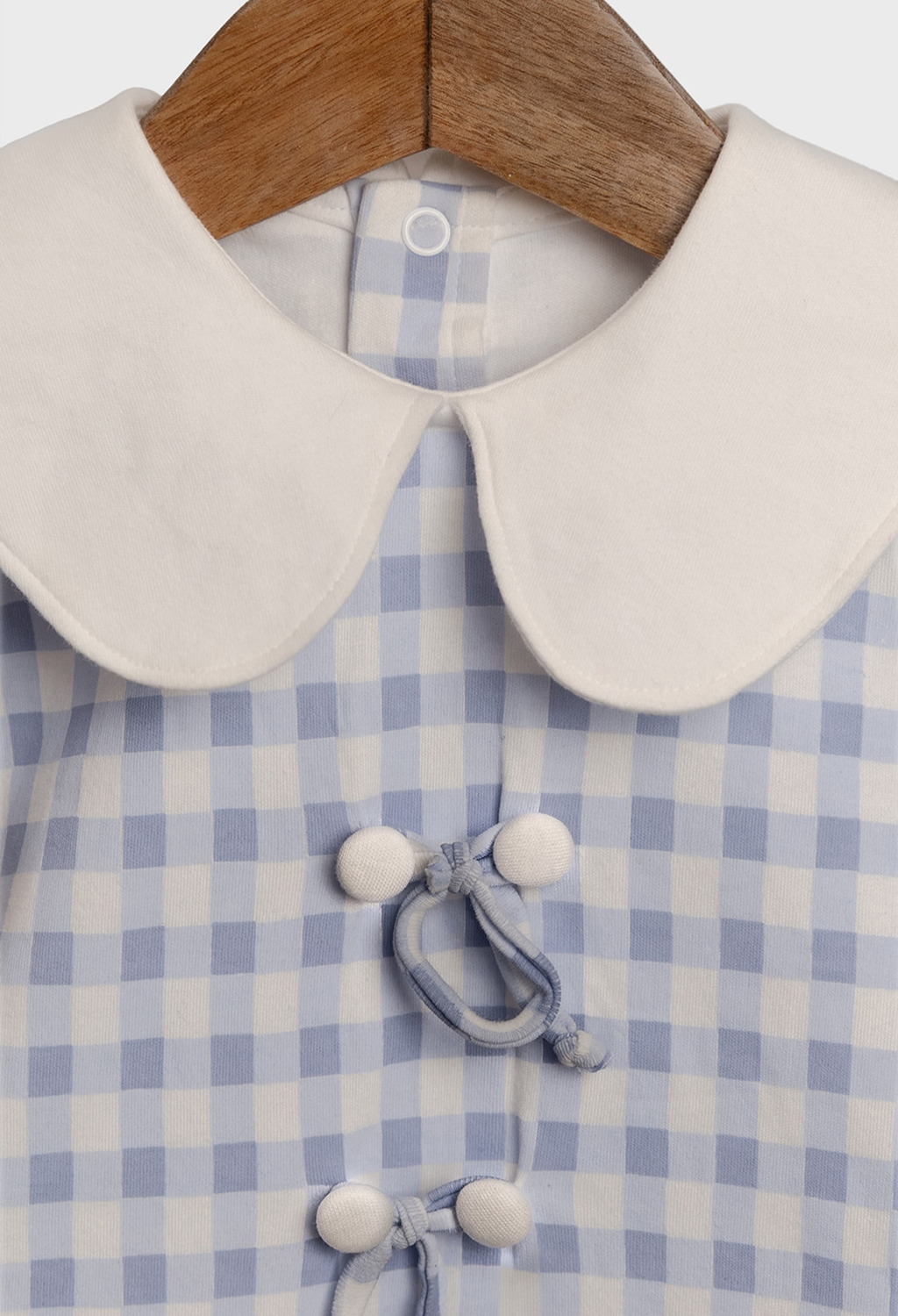 Gingham Picnic Dress Set Born Plus