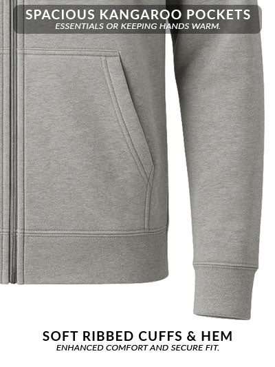 Men’s Regular Fit Zip-Up Hoodie