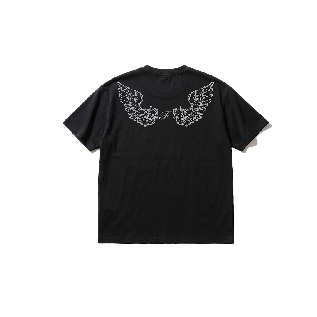Charcoal Wing Tee — Stylera India