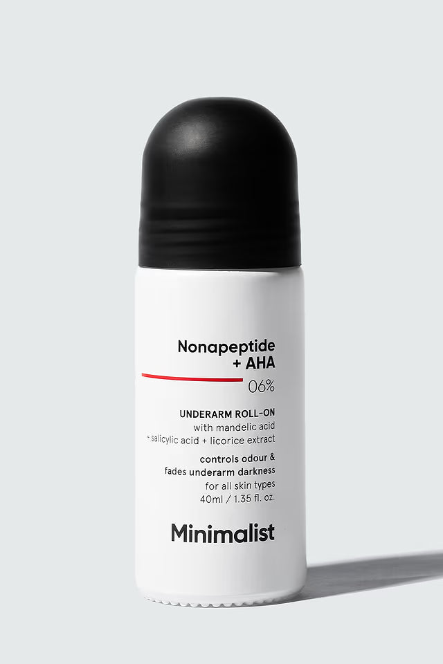 Minimalist 6% Nonapeptide+ AHA BHA Underarm Roll-On 40 MILLI_LITRE
