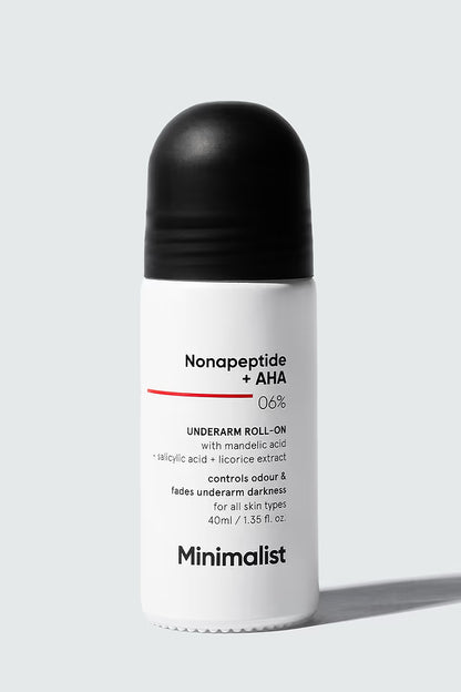 Minimalist 6% Nonapeptide+ AHA BHA Underarm Roll-On 40 MILLI_LITRE