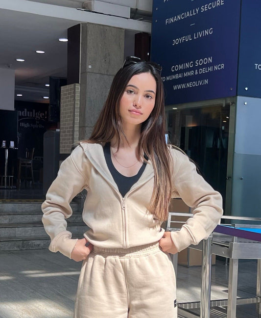 Soft Fleece Zipped Hoodie