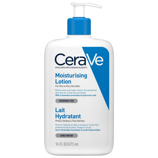 Cerave Fragrance Free Moisturising Lotion For Dry To Very Dry Skin 473 ml