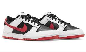 Nike Dunk Low Retro "White Black University Red"