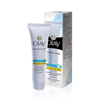 Olay Natural Aura UV Protection Instant Glowing Radiance Cream 20 GRAM