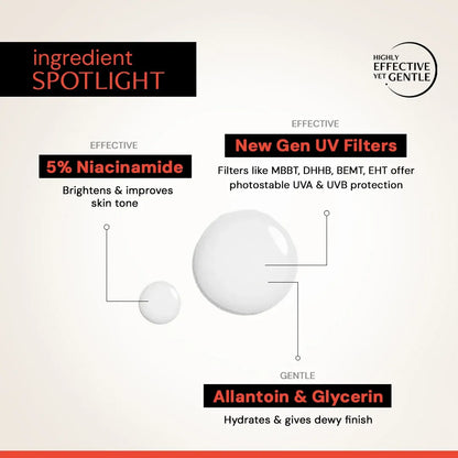 Deconstruct Fluid SPF 50+ Brightening Sunscreen 100 GRAM