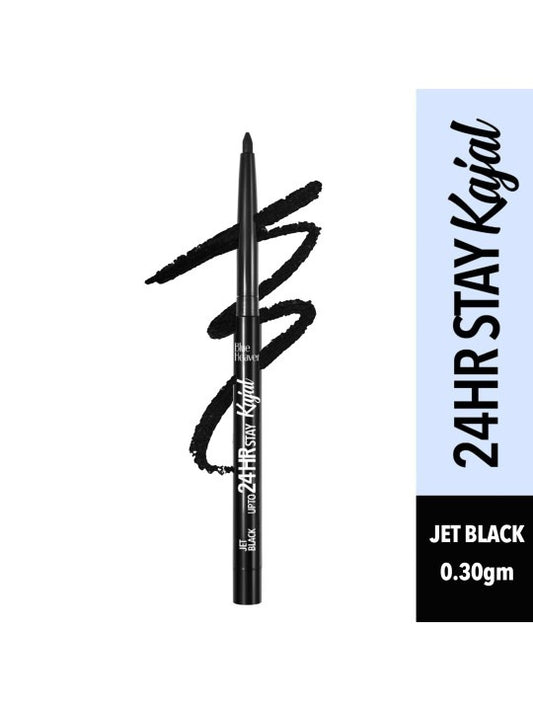 Blue Heaven Up To 24Hr Stay Kajal Pencil, Jet Black, Matte 0.3 GRAM