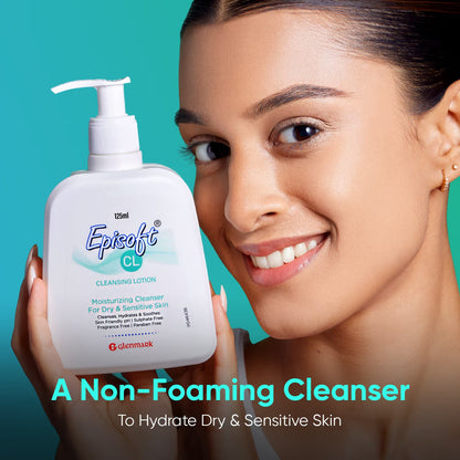 Episoft Cleansing Lotion For Sensitive & Dry Skin I Cleanser Face 250 MILLI_LITRE