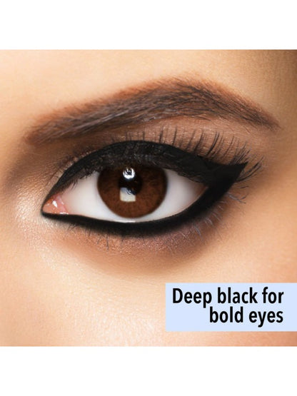 Blue Heaven Up To 24Hr Stay Kajal Pencil, Jet Black, Matte 0.3 GRAM