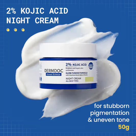 Dermdoc 2% Kojic Acid Night Cream 50 GRAM