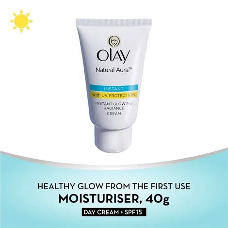 Olay Natural Aura Instant Glowing Radiance Cream 40 GRAM