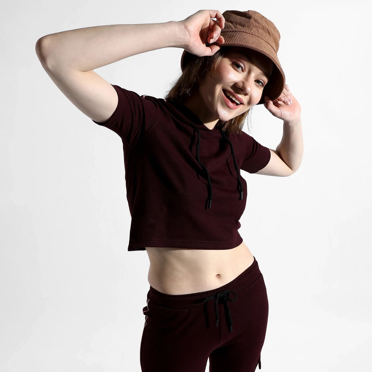SOLID MAROON CO-ORDS SET