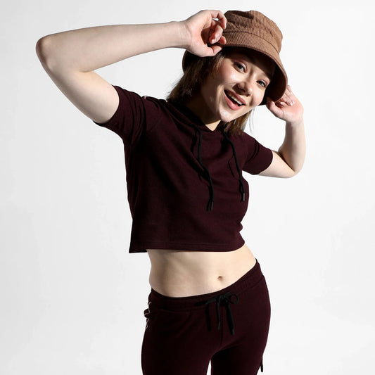 SOLID MAROON CO-ORDS SET