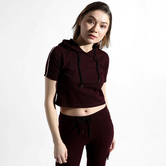 SOLID MAROON CO-ORDS SET