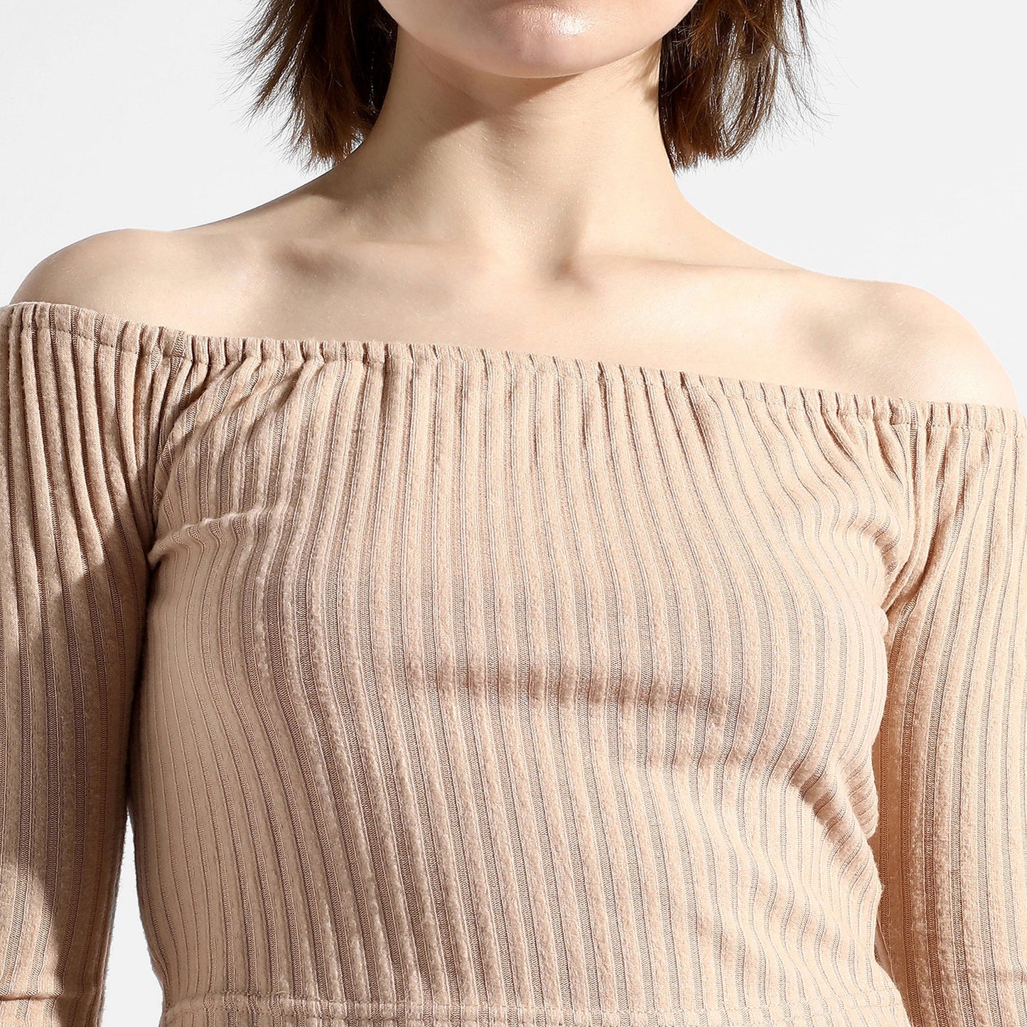SOLID BEIGE CO-ORDS SET