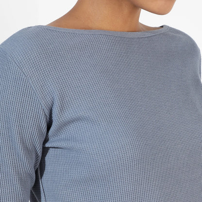 SOLID BLUE CO-ORDS SET