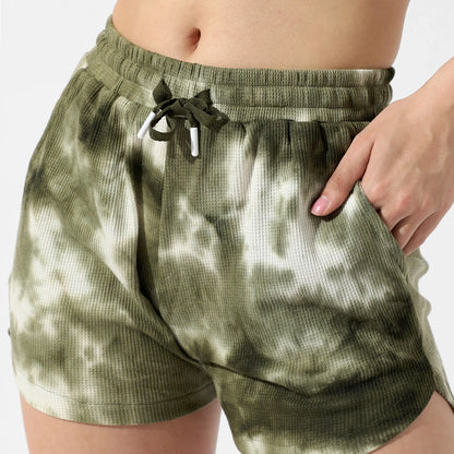 Olive Green Tie-Dye Co-Ord Set