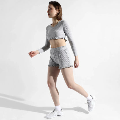 Solid Grey Co-Ord Set