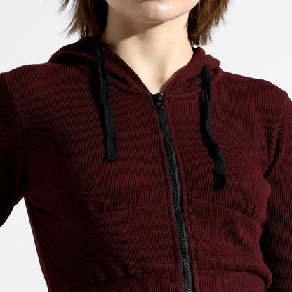 SOLID MAROON CO-ORDS SET