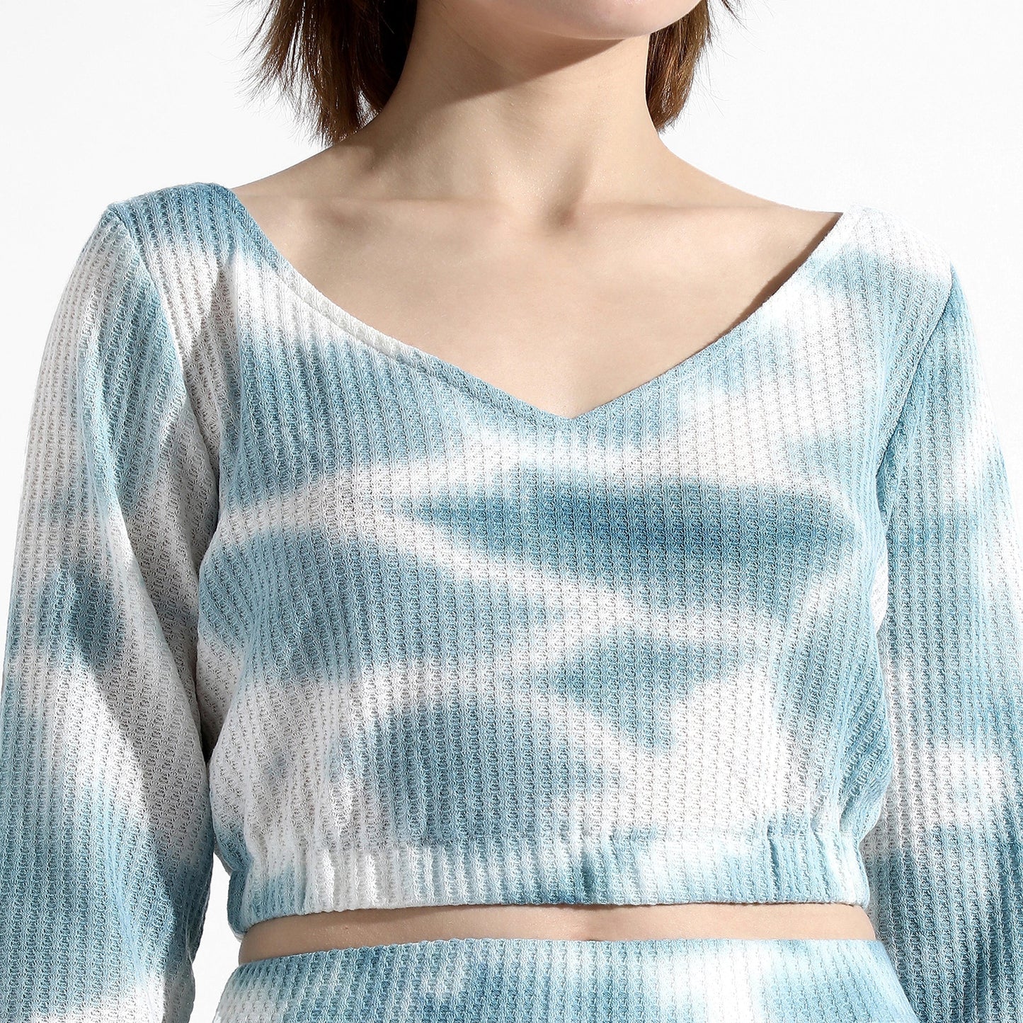 BLUE TIE-DYE CO-ORDS SET