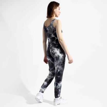 CHARCOAL GREY TIE-DYE CO-ORDS SET