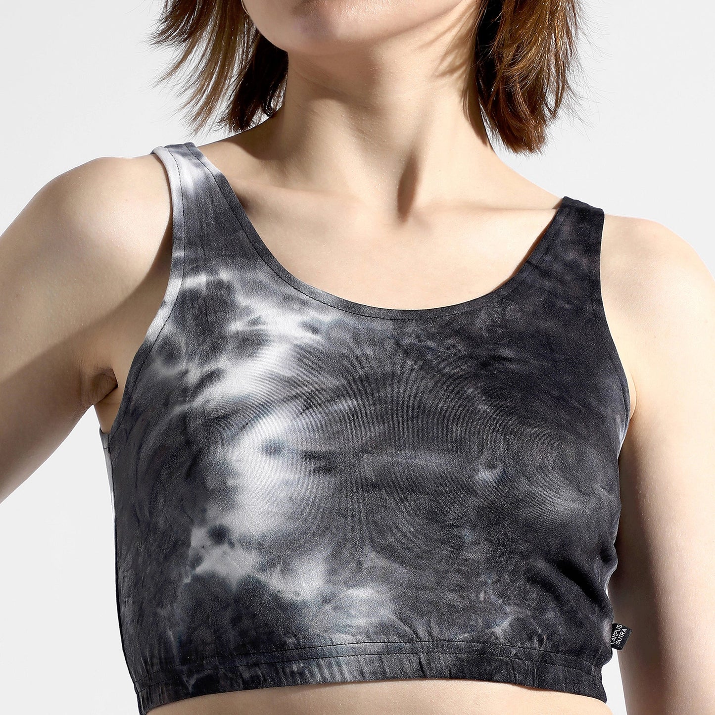 CHARCOAL GREY TIE-DYE CO-ORDS SET