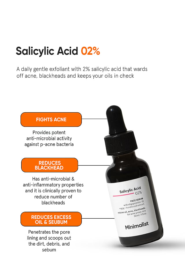Minimalist 2% Salicylic Acid Face Serum 30 MILLI_LITRE
